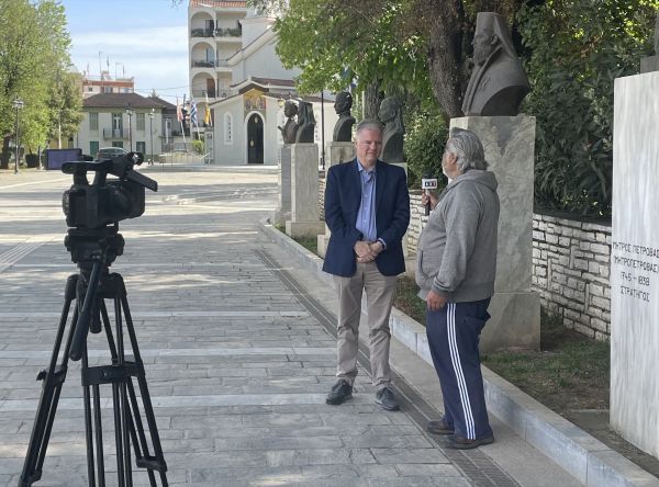 Στην Τρίπολη ο Υποψ.Ευρωβουλευτής με τη Ν.Δ. Γ.Μουρούτης | ARKADIKI TV